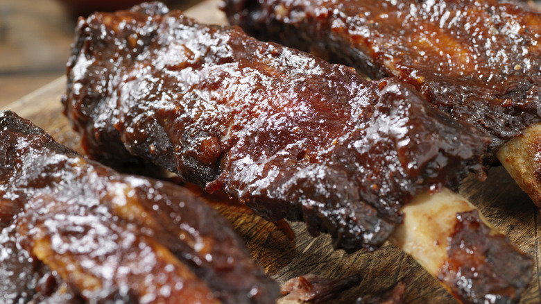 roasted beef ribs