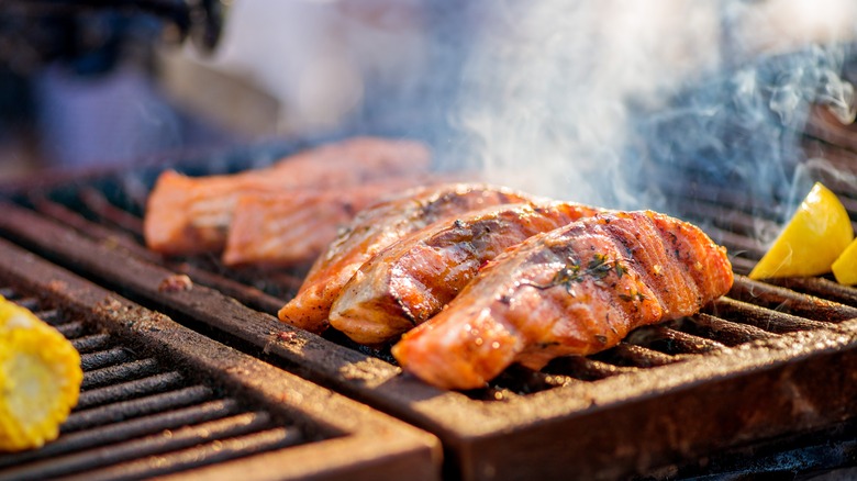 grilling fish